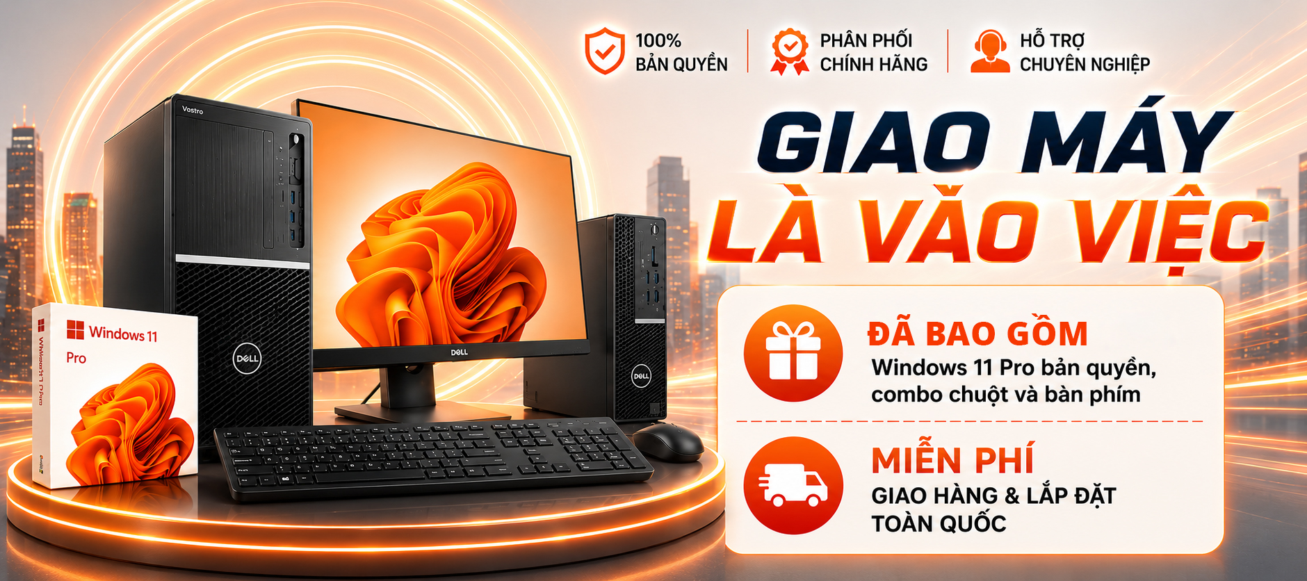 Giải pháp PC cho phòng ban văn phòng