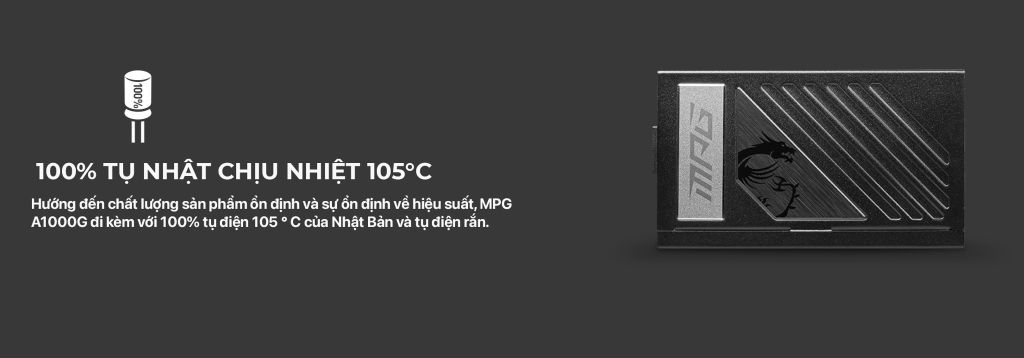 Nguồn Máy Tính MSI A1000G 1000W PCIE 5.0 23