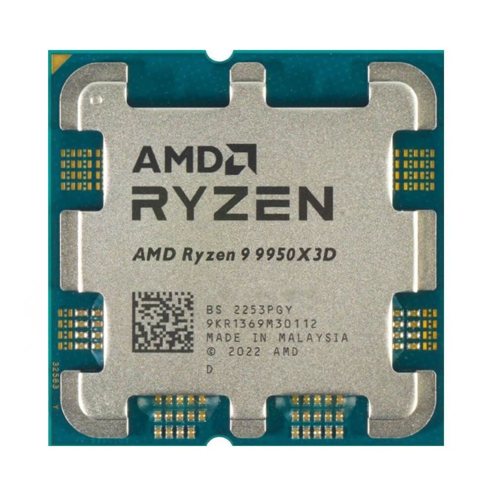  CPU AMD Ryzen 9 9950X3D - TRAY NEW (16 nhân 32 luồng, up to 5.7GHz ,144MB Cache , AM5) 