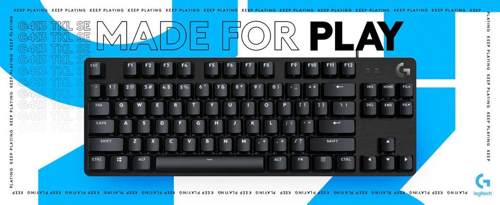 BÀN PHÍM CƠ LOGITECH G413 SE TKL TACTILE SW