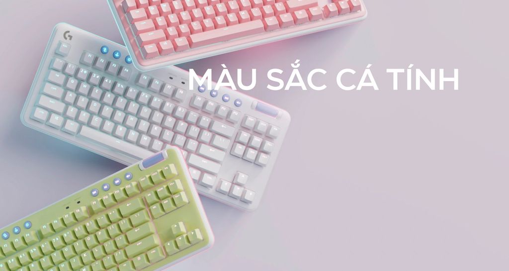 bàn phím Logitech G715 TKL Off White _2
