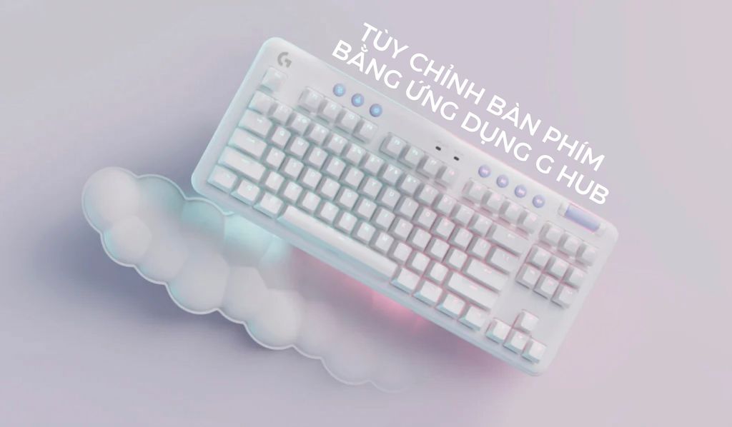 bàn phím Logitech G715 TKL Off White _4