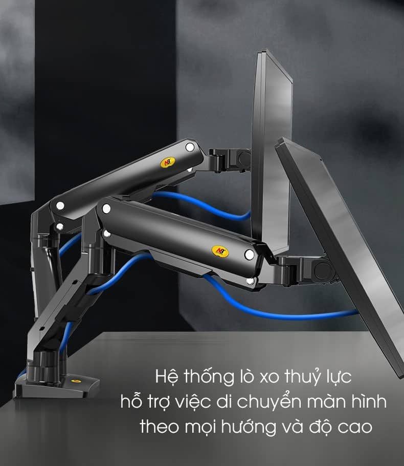 Giá Treo 2 Màn Hình North Bayou G55_2