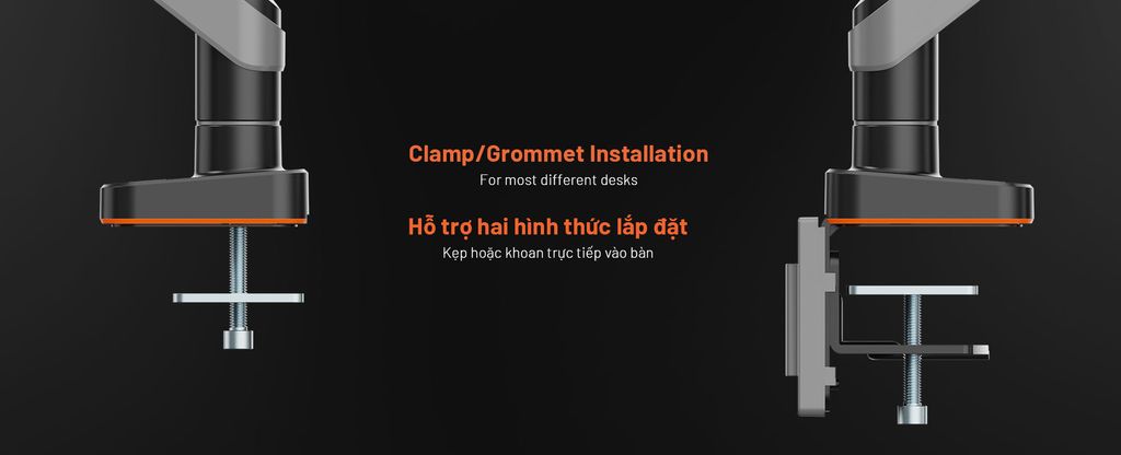 Giá đỡ màn hình HumanMotion T9 Pro II  mota_5