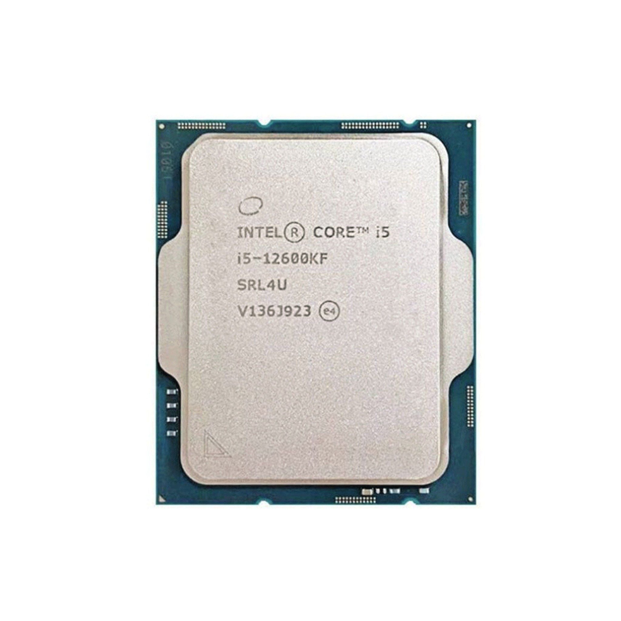  CPU INTEL CORE I5 12600KF - TRAY NEW (3.7GHZ TURBO UP TO 4.9GHZ, 10 NHÂN 16 LUỒNG, 20MB CACHE, 125W) 