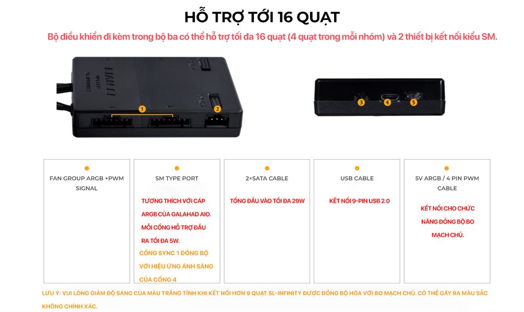 FAN CASE LIAN-LI UNI FAN SL INFINITY 120 TRIPLE BLACK