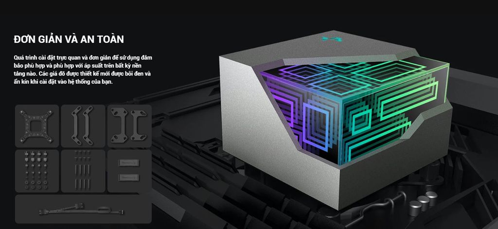 Tản Nhiệt Nước CPU Deepcool LT520 WH