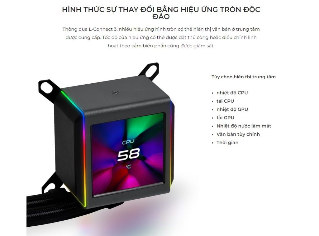 TẢN NHIỆT NƯỚC LIAN LI GALAHAD II LCD SL-INF 360