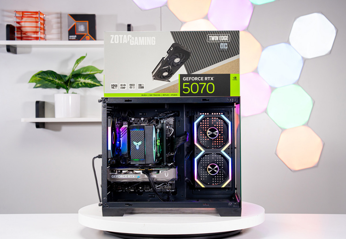 PC TTG AMD GAMING PRO RYZEN 5 7500F - RTX 5070 12GB (ALL NEW - Bảo hành 36 tháng)