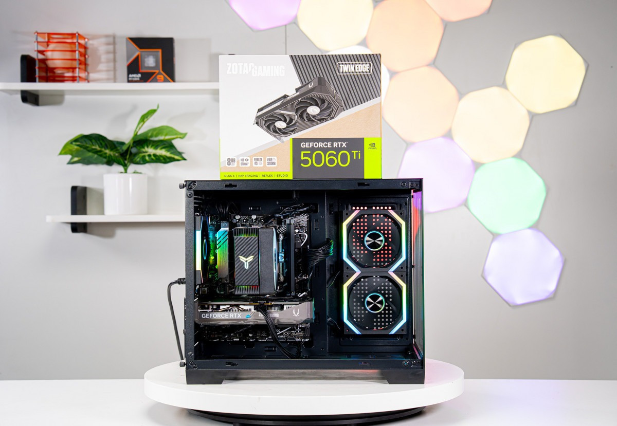 PC TTG GAMING i5 12400F - RTX 5060 Ti 16GB (All NEW - Bảo hành 36 tháng)