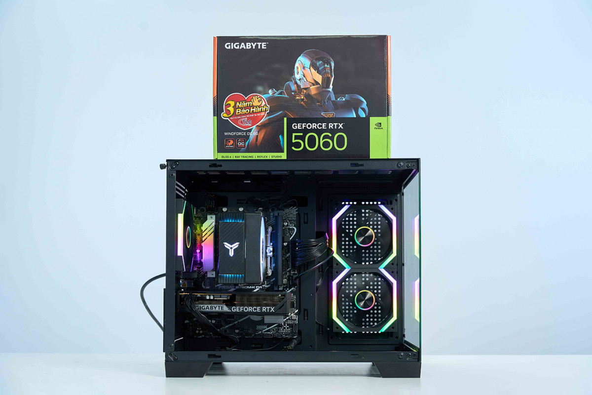 PC TTG GAMING i5 12400F -  RTX 5060 8GB (All NEW - Bảo hành 36 tháng)