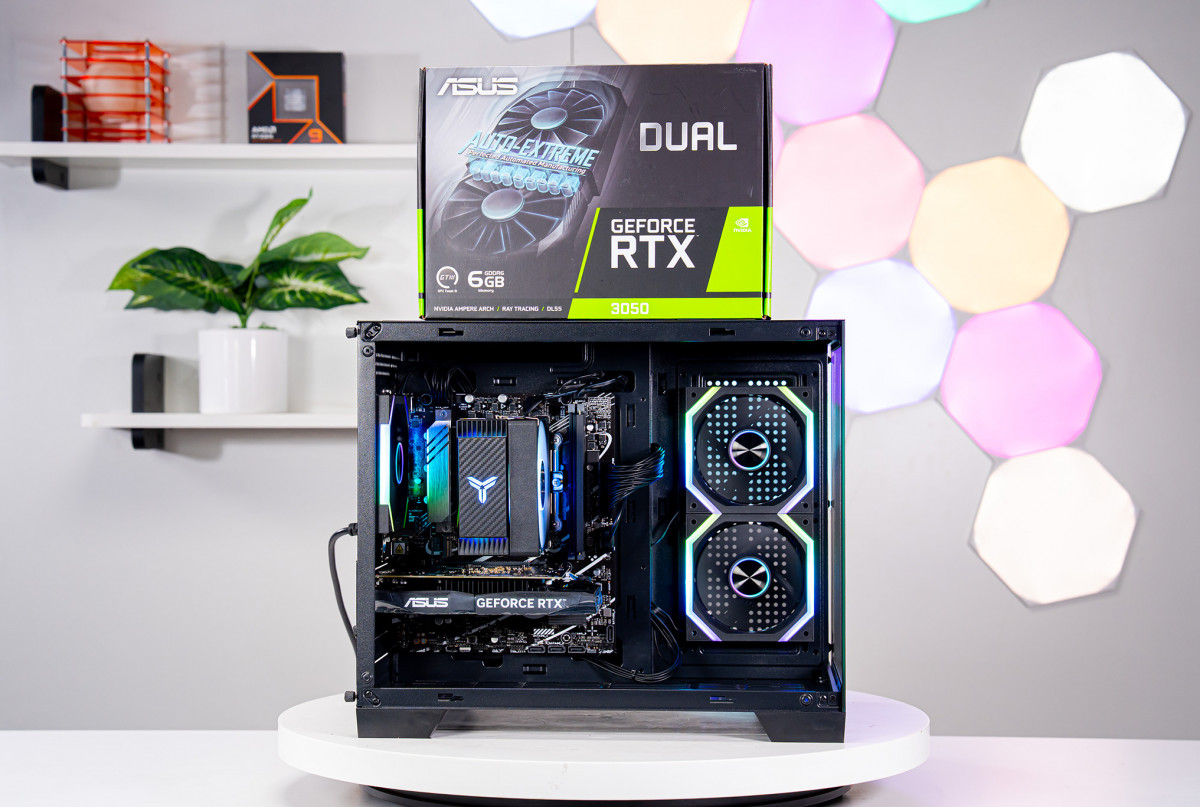 PC TTG DESIGNER - EDIT VIDEO i5 12600KF - RTX 3050 6GB DUAL  (All NEW - Bảo hành 36 tháng)