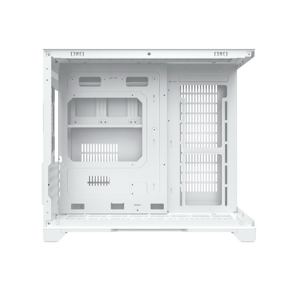 Vỏ Case XIGMATEK ALPHA - PANO M ARTIC WHITE ( MATX, Màu Trắng, Case Bể Cá)