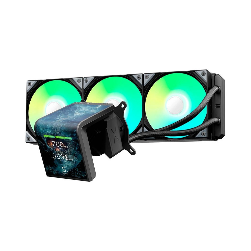 Tản nhiệt nước TRYX PANORAMA SE 360 ARGB BLACK (Màn 2k 6.5