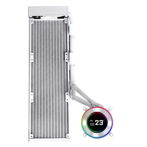 Tản nhiệt AIO Lian Li HydroShift LCD 360TL Wireless Fan White