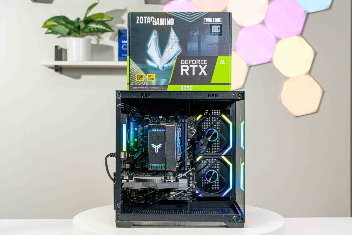 PC TTG AMD GAMING Ryzen 7 5700X - 8GB DDR4 - RTX 3050 6GB
