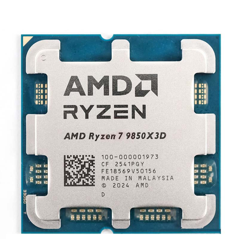 CPU AMD Ryzen 7 9850X3D (8 Nhân 16 Luồng | 5.6GHz | 96MB Cache L3 | AM5) - TRAY
