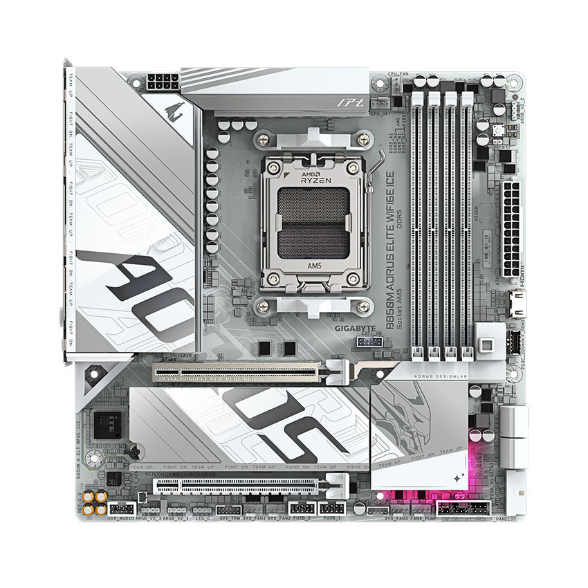 Mainboard Gigabyte B850M AORUS ELITE WIFI 6E ICE