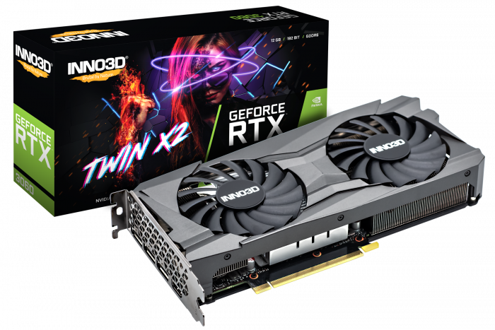 Card màn hình INNO3D GEFORCE RTX 3060 TWIN X2 12GB GDDR6
