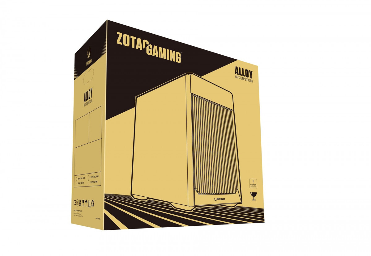 VỎ CASE ZOTAC GAMING ALLOY BLACK mATX
