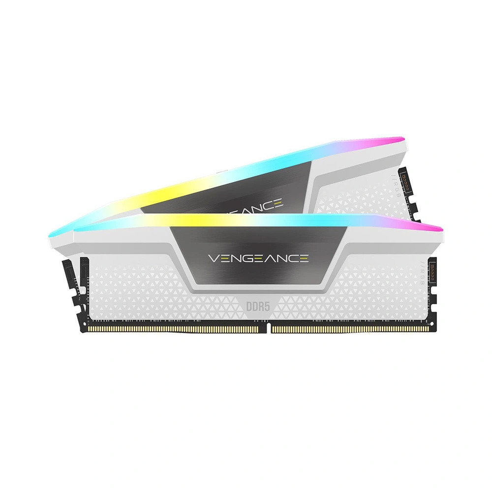 Ram Corsair VENGEANCE RGB 32GB (2x16GB) DDR5 bus 6000MHz White (CMH32GX5M2E6000C36W)

