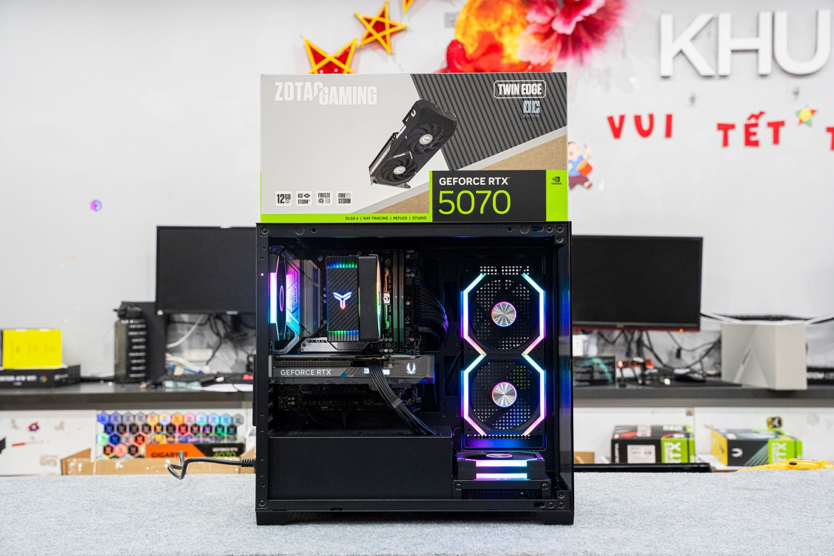 PC TTG GAMING i5 14400F - 16GB DDR4 - RTX 5070 12GB OC