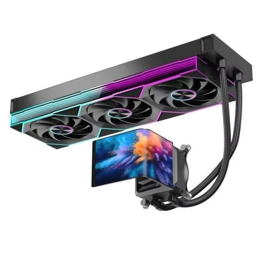 Tản Nhiệt Nước AIO Jungle Leopard Chill Arc 360 (Màu Đen, Màn Hình Cong)
