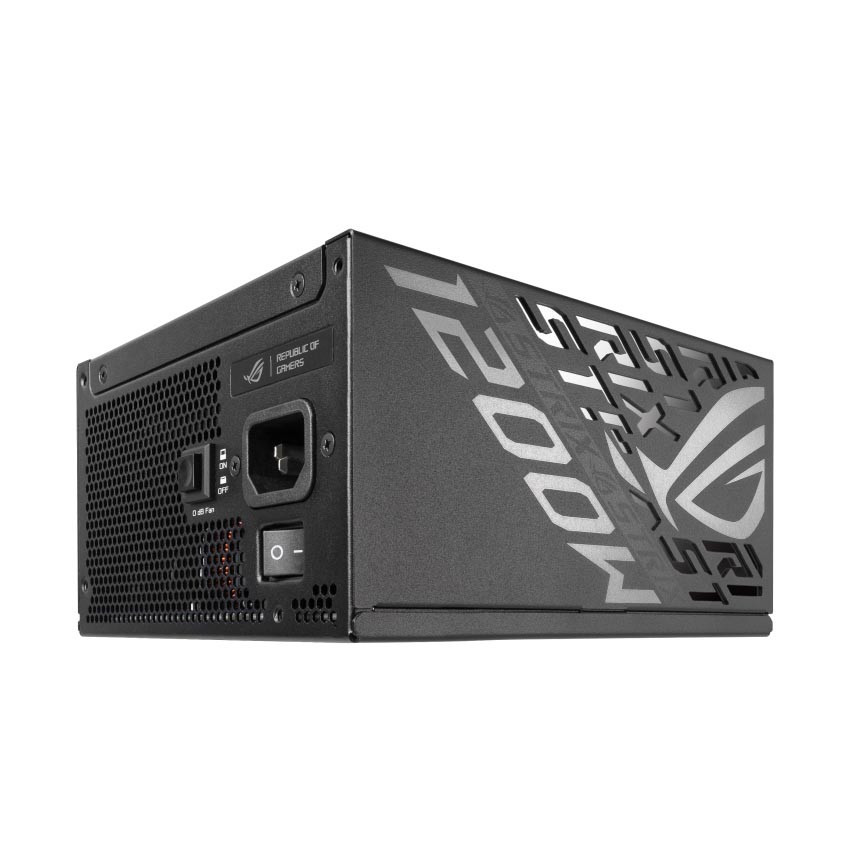 Nguồn máy tính ASUS ROG STRIX GAMING 1200P (1200W, ATX 3.1, PCIe 5.0, 80 Plus Plantinum, Full Modular, 10 năm bảo hành)