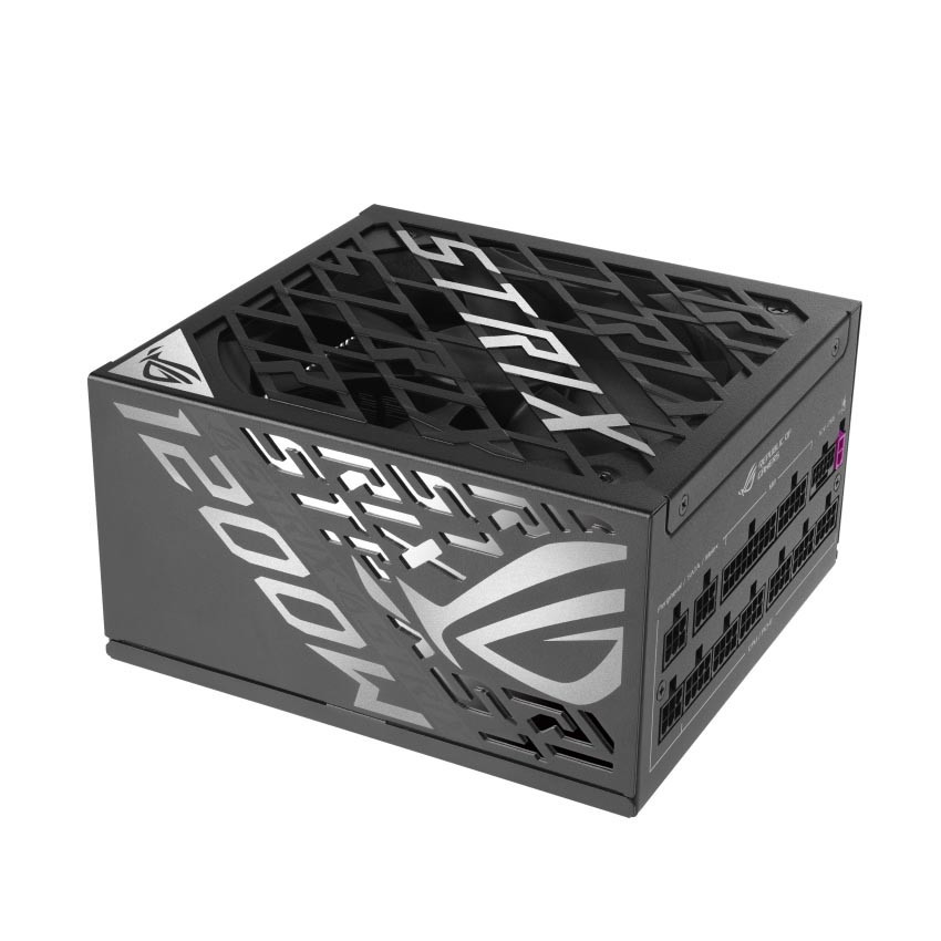 Nguồn máy tính ASUS ROG STRIX GAMING 1200P (1200W, ATX 3.1, PCIe 5.0, 80 Plus Plantinum, Full Modular, 10 năm bảo hành)