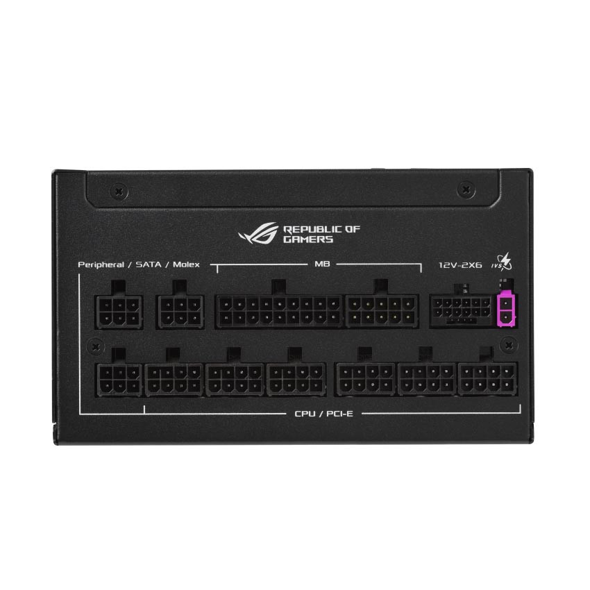Nguồn máy tính ASUS ROG STRIX GAMING 1200P (1200W, ATX 3.1, PCIe 5.0, 80 Plus Plantinum, Full Modular, 10 năm bảo hành)