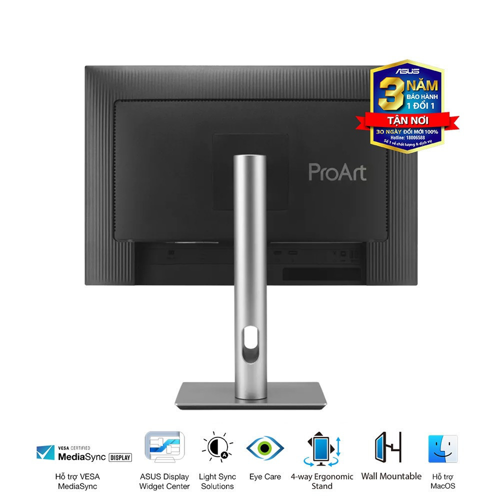 Màn Hình Đồ Họa ASUS ProArt PA248QFV (24.1 inch - IPS - WUXGA - 100Hz - 5ms - Speaker)