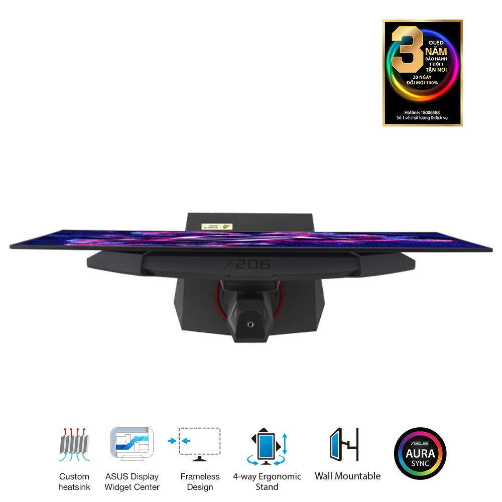 Màn hình Gaming ASUS ROG Strix OLED XG27AQDMG (27 inch - QHD - OLED - 240Hz - G-SYNC - DisplayHDR 400)
