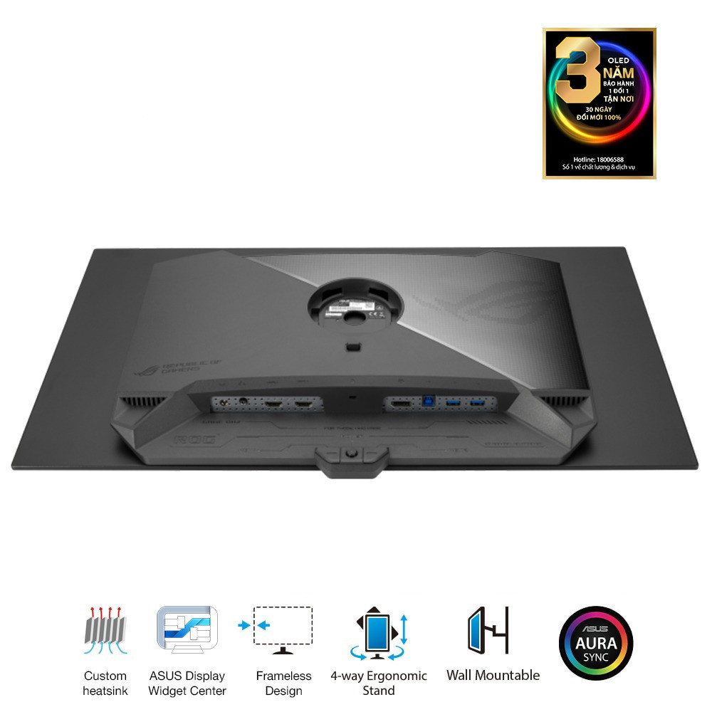 Màn hình Gaming ASUS ROG Strix OLED XG27AQDMG (27 inch - QHD - OLED - 240Hz - G-SYNC - DisplayHDR 400)