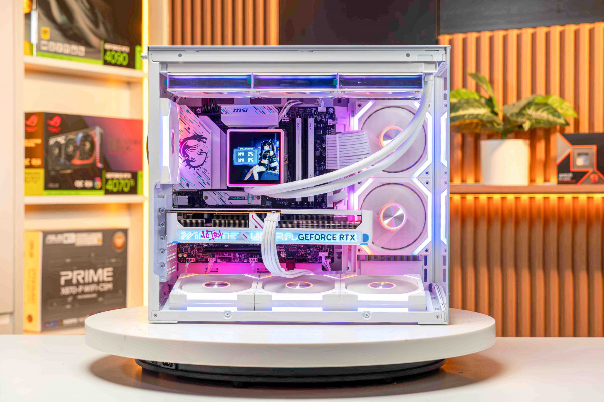 PC TTG GAMING LUXURY i5 14600KF - RTX 5060 8GB OC WHITE