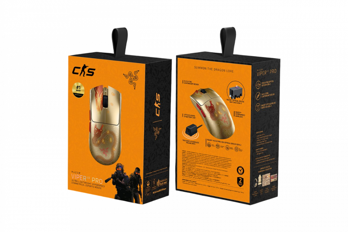 Chuột Razer Viper V3 Pro CS2 Counter-Strike 2 Edition