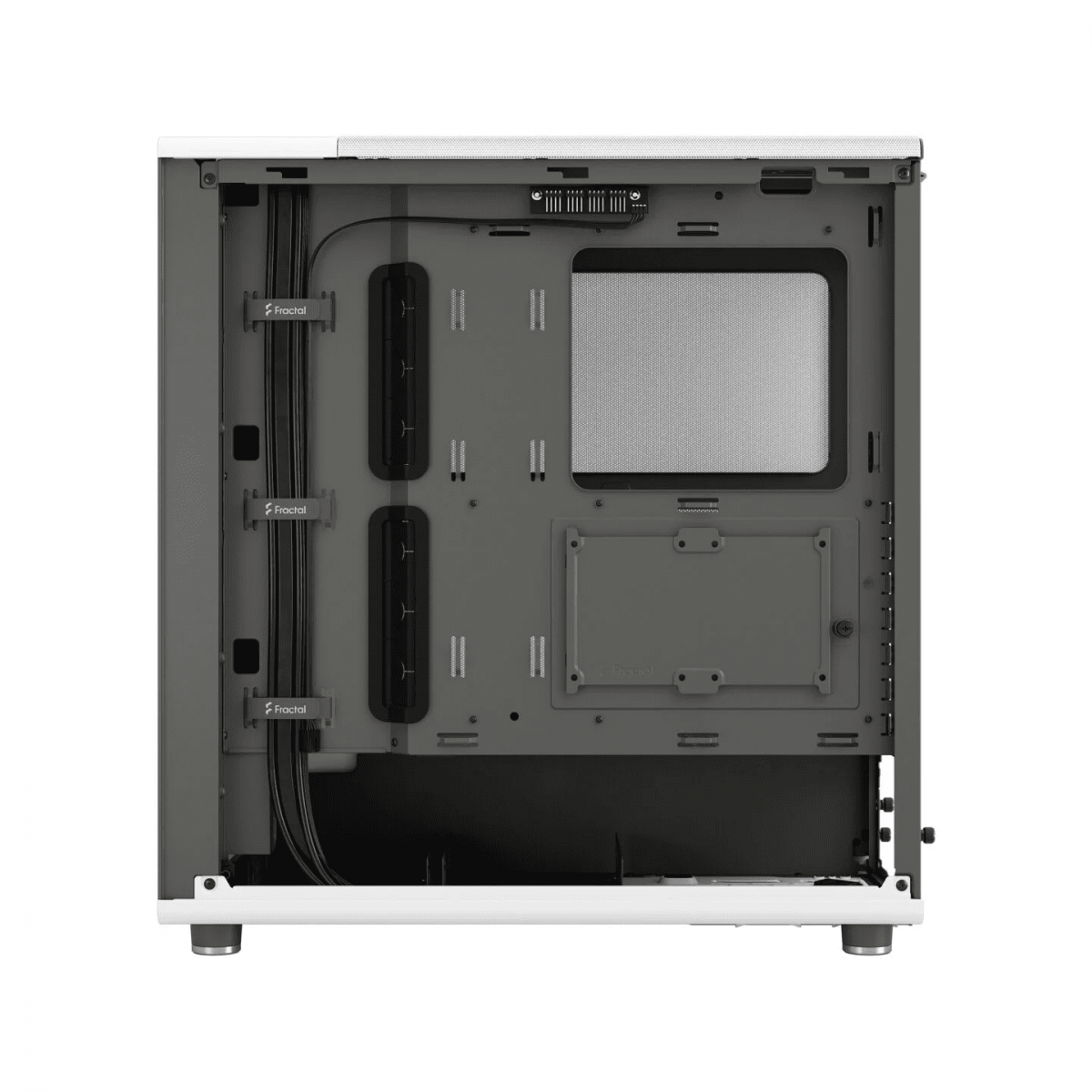 Vỏ Case Fractal Design North Chalk White TG Clear Tint (ATX/Mid Tower/Màu Trắng)