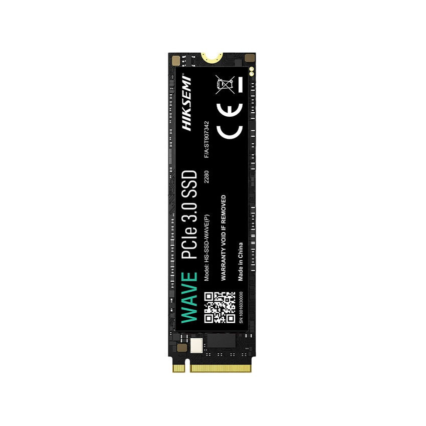 Ổ Cứng SSD HIKSEMI WAVE 512GB - M.2 2280 PCIe Gen3 x4 (Đọc 2500MB/s - Ghi 1025MB/s) - (HS-SSD-WAVE(P) 512G)
