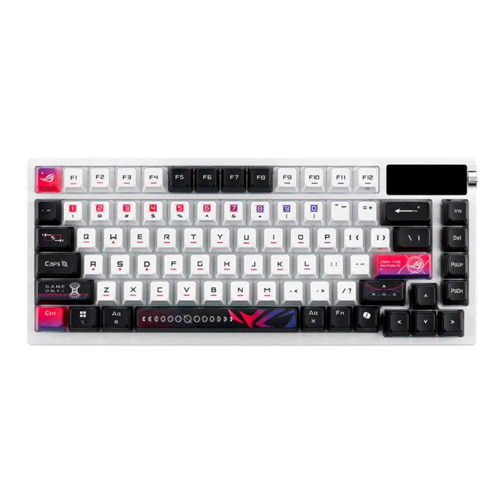 Bàn phím cơ Asus ROG Azoth X Wireless NX Snow V2 switch