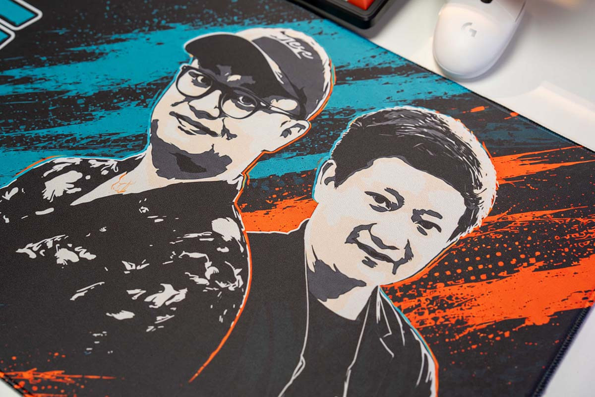 Lót Chuột TTGSHOP Cao Su Mặt Vải Di Speed In 4K Chống Trượt Deskmat Gaming