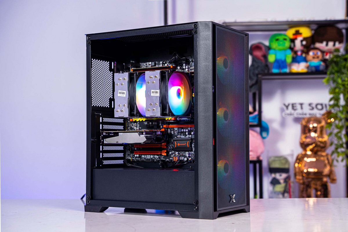 PC TTG GIẢ LẬP ĐA NHIỆM ẢO HÓA - Dual Xeon E5 2683 v4 - 32 nhân -64luồng - RAM 64GB DDR4 - GTX 1660 Super 6GB