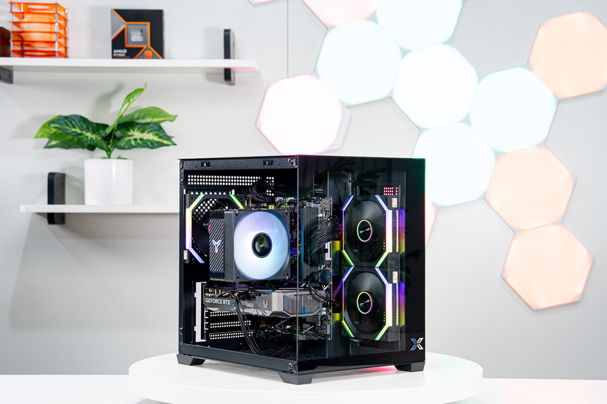 PC TTG AMD Ryzen 5 5500X3D - RTX 5060 8GB OC