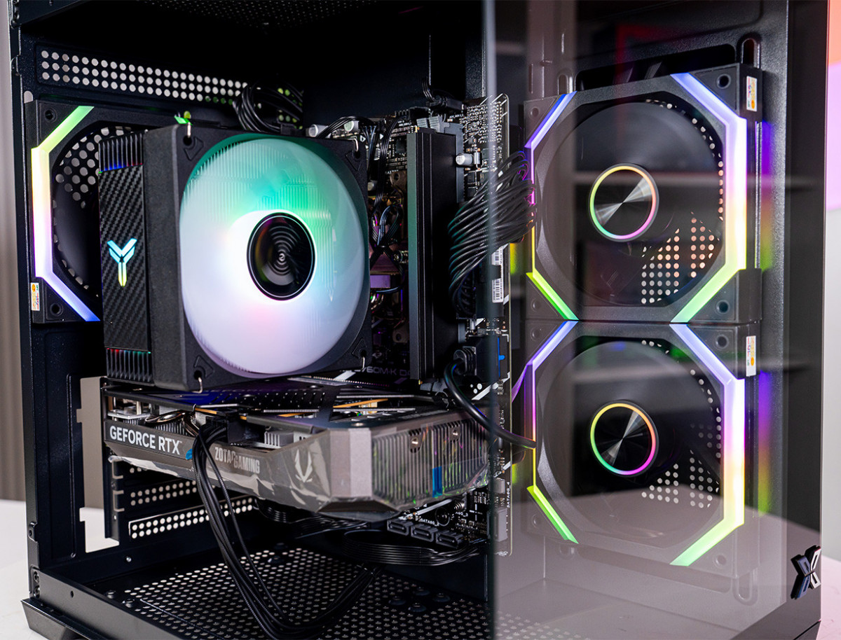PC TTG AMD Ryzen 5 5500X3D - RTX 5060 8GB OC