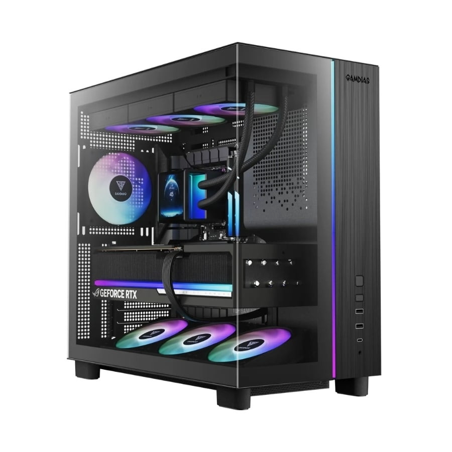PC TTG GAMING  ATLAS LUXURY ULTRA 7 270K PLUS - RTX 5070 Ti 16GB OC BLACK