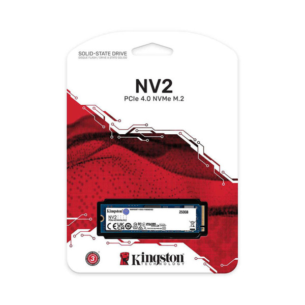 SSD Kingston NV2 M.2 NVMe 500GB - M2 2280 - PCIe Gen4x4
