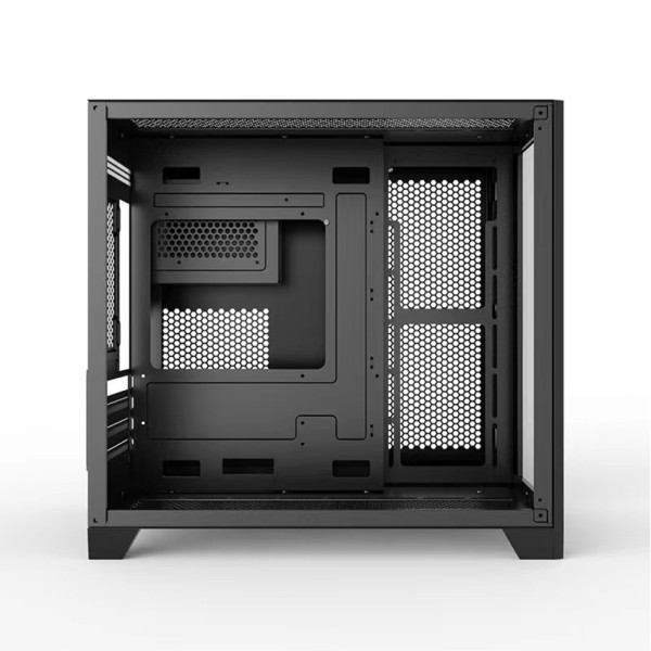 Vỏ Case VITRA CRYSTAL S1 BLACK M-ATX  (Mini Tower/Màu Đen)