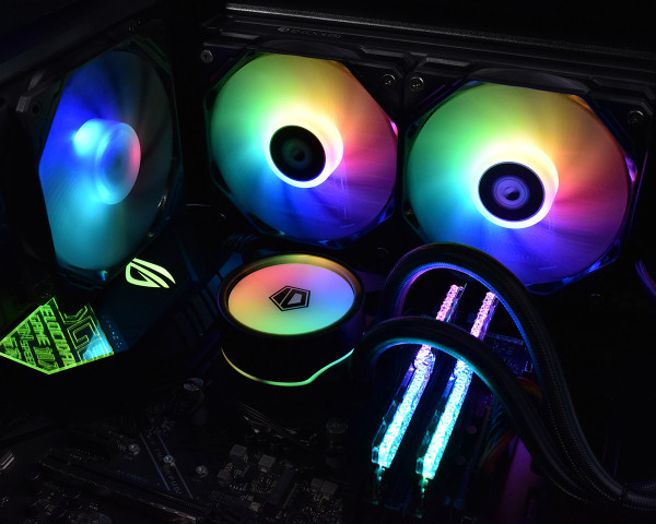 BỘ TẢN NHIỆT NƯỚC ID-COOLING ZOOMFLOW 240-XT ARGB BLACK