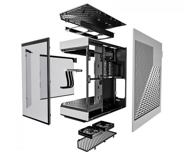 VỎ CASE HYTE Y60 SNOW WHITE (EATX/MID TOWER/MÀU TRẮNG)