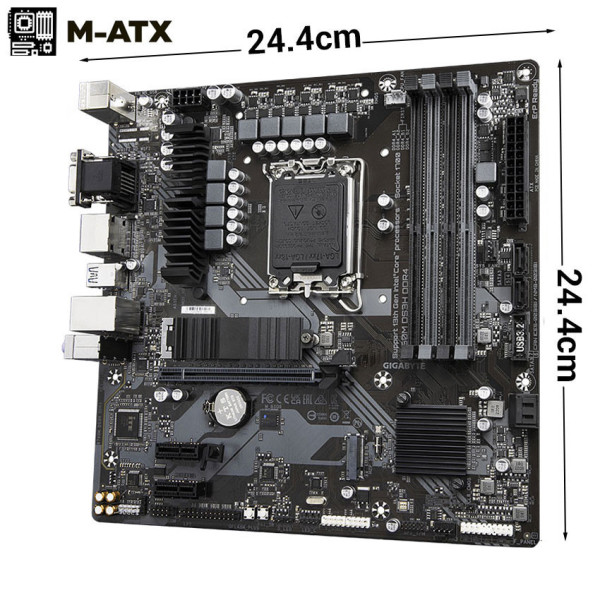Mainboard Gigabyte B760M DS3H AX DDR4