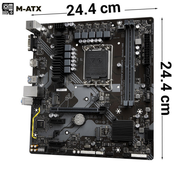 Mainboard Gigabyte B760M D2H DDR4