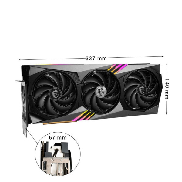 Card màn hình MSI RTX 4080 GAMING X TRIO